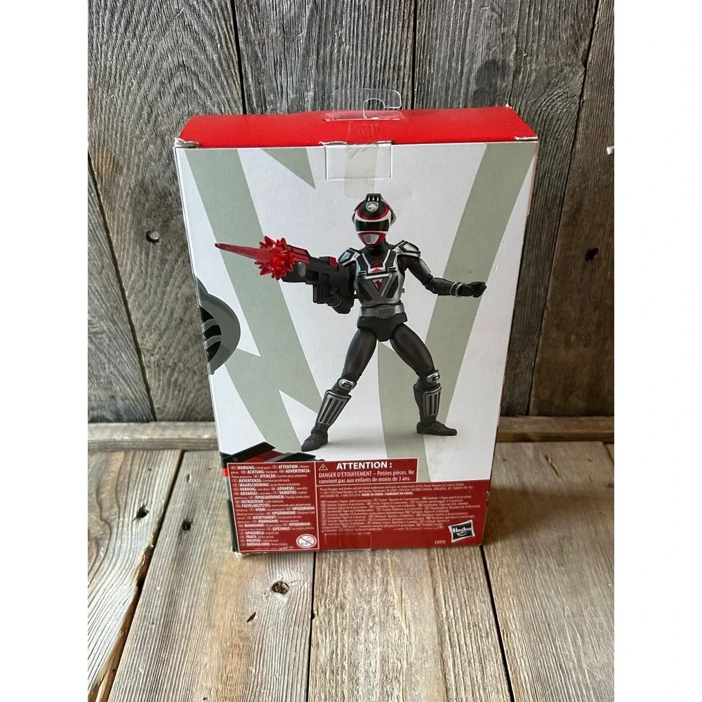 Hasbro Power Rangers Lightning Collection SPD A-Squad Red Ranger Action Figure
